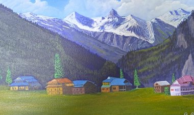 When the Brush Speaks : The Journey of Aspiring Artist, Husnain Kazmi