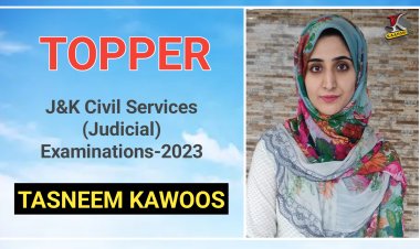 Tasneem Kawoos Tops J&K Civil Services (Judicial) Exam