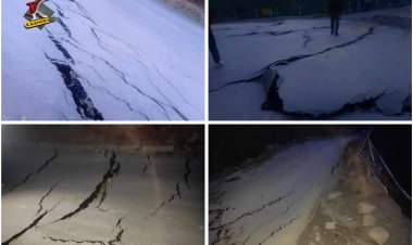 Massive Sinking on Ramban-Gool Road!