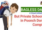 Bagless Day: A Great Initiative, But Private Schools in Poonch Don't Comply