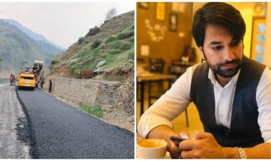 Advocate Azhar Raises Alarm Over Substandard Materials in Bufliaz Phagla Mandi Road Project 